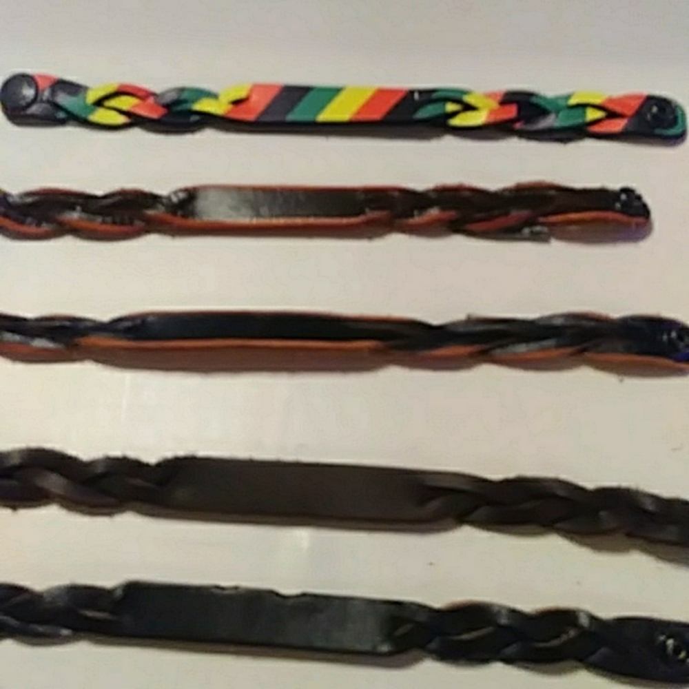 Leather bracelets